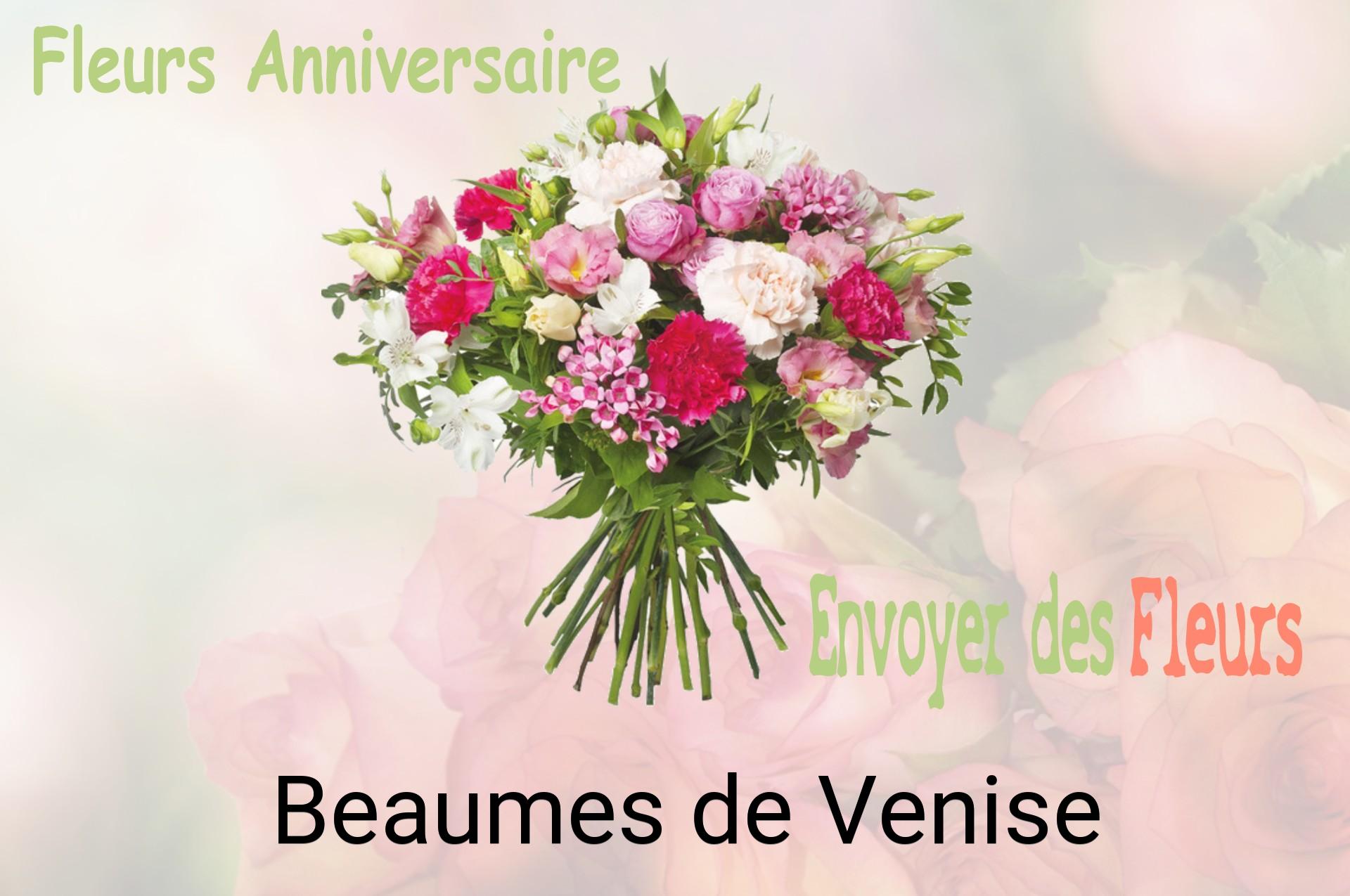 Bouquet de fleurs d’anniversaire livré à Beaumes-de-Venise